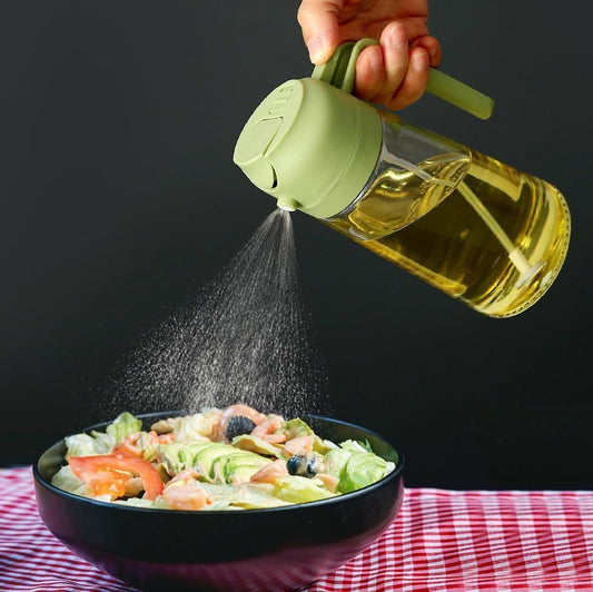 Vamor Oil Dispenser & Mist Spray Bottle, Cooking/Baking Tool & Accessories, Leakproof Seasoning Bottle, Cooking Oil Container 500ml Multicolor(Pack of 1)