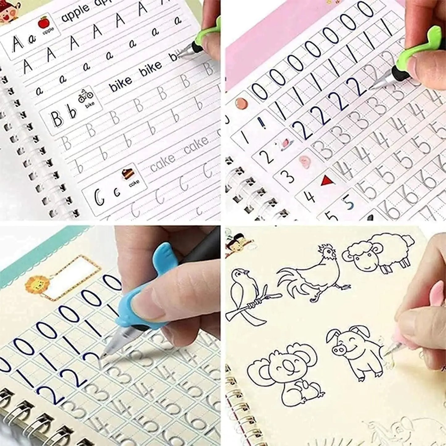 Magic Practice Copybook (4 Book + 10 Refill) (A-127)