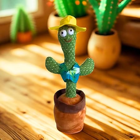 Talking & Dancing Cactus This Toy Talks