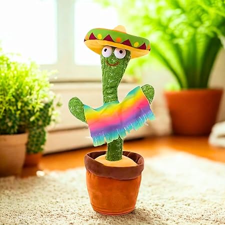 Talking & Dancing Cactus This Toy Talks