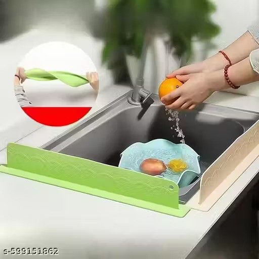 Kitchen Water Splash Guard Sink Splash back for Dish Washing